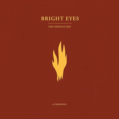 PEOPLE'S KEY: A COMPANION (OPAQUE GOLD VINYL) por Bright Eyes, capa do álbum