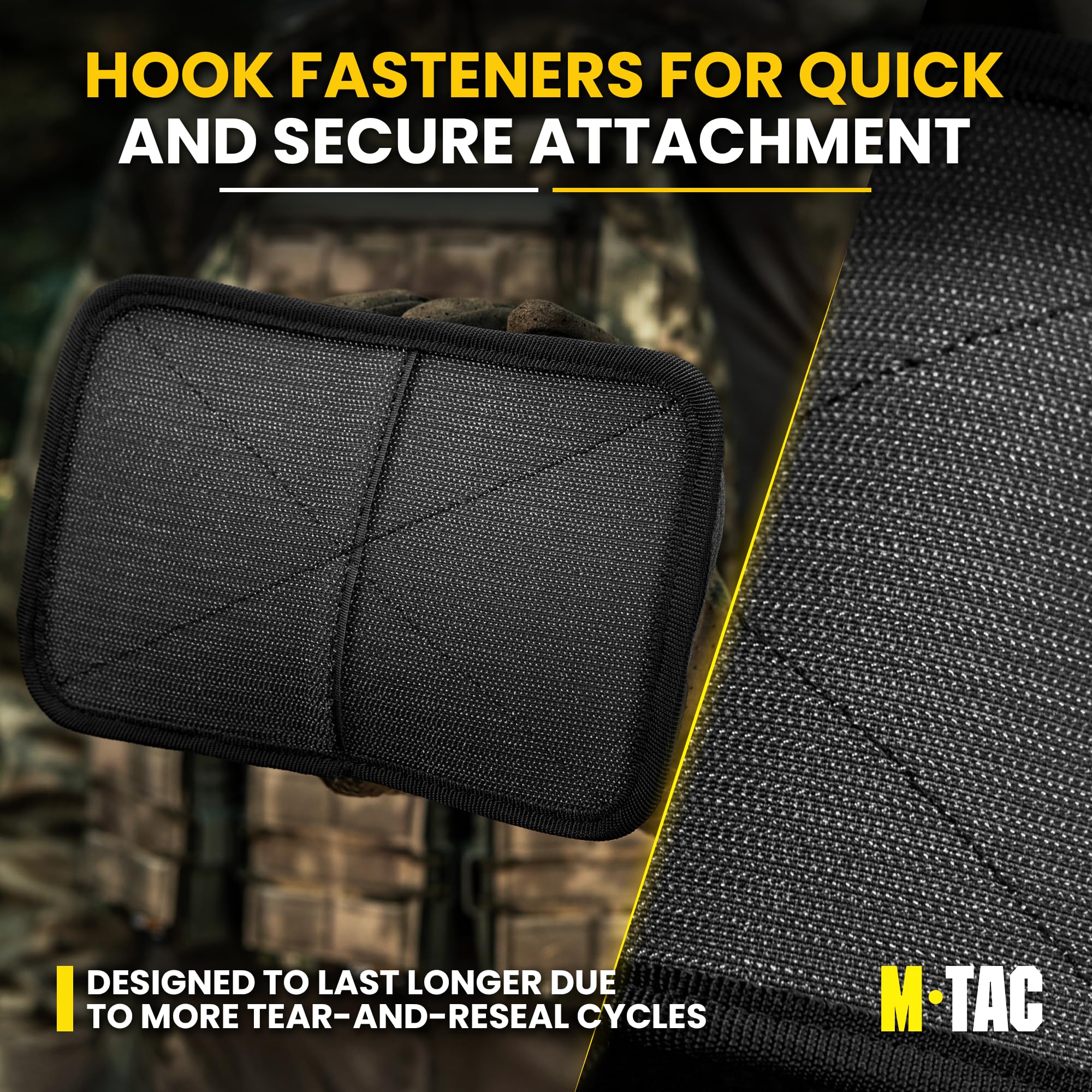 M-Tac Tactical Bag Insert Modular Organizer Utility Admin Pouch Hook Fasteners - Mesh Pocket
