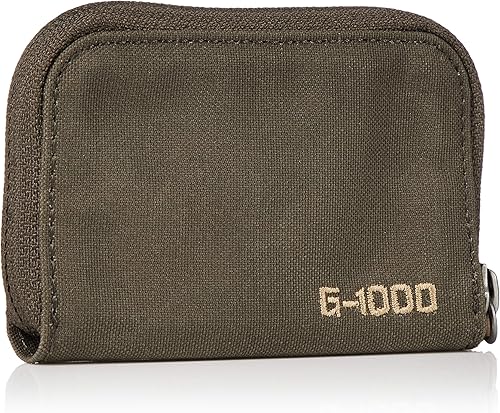 Miniatura 2 de Fjallraven - Tarjetero con cremallera, Oliva oscuro, talla única , Funda tipo cartera para tarjetas