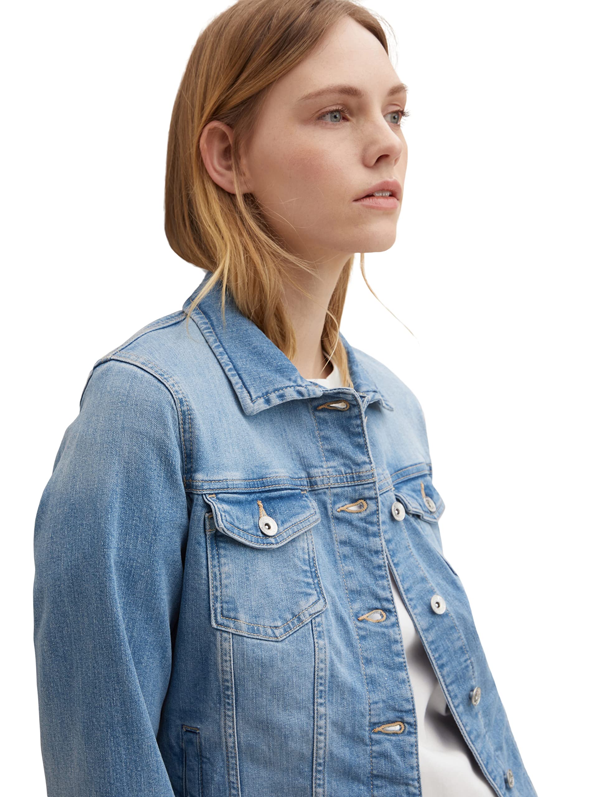 Tom Tailor Mujer Jeansjacke Chaqueta de jean