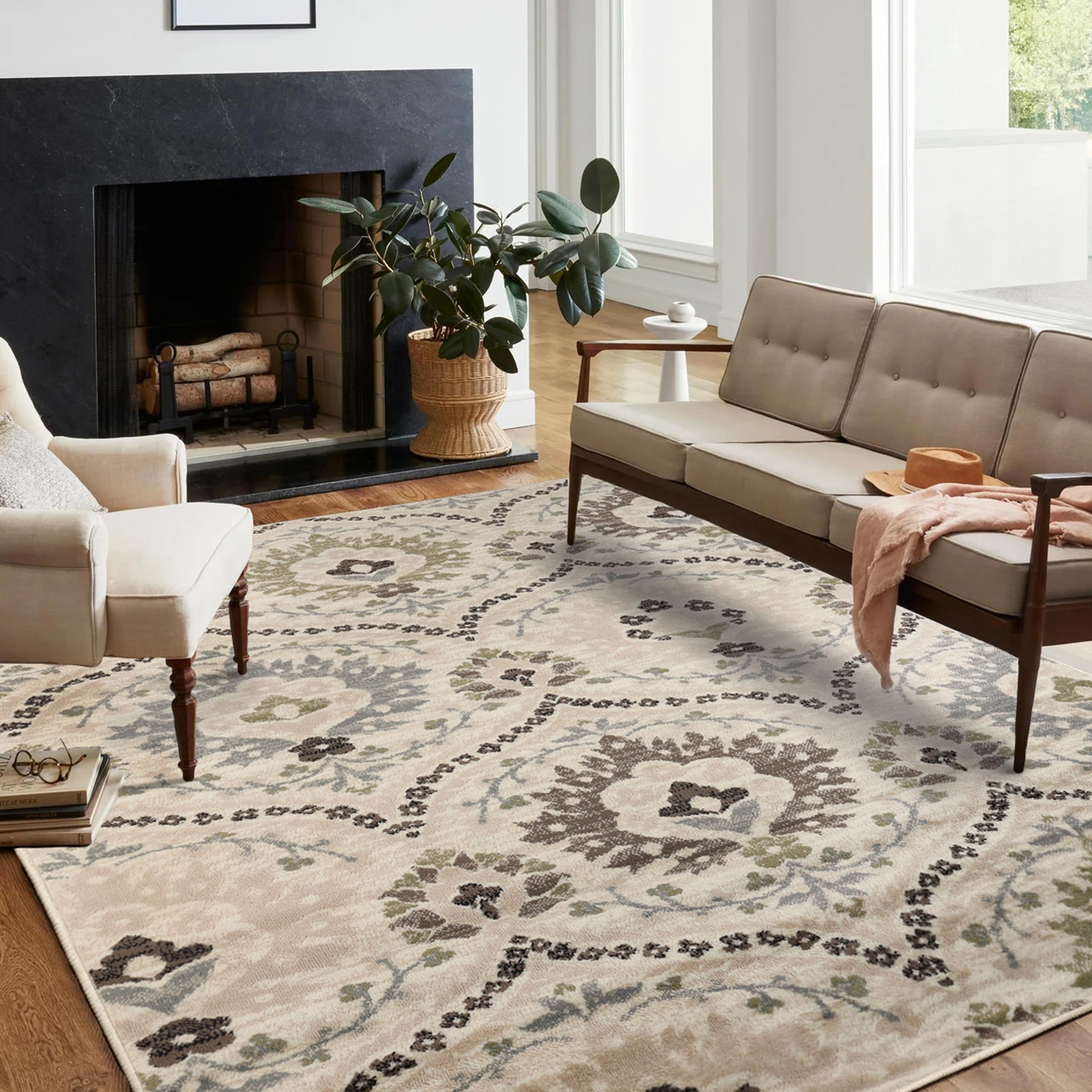 Tapis lavable Augusta fini les taches tenaces avec ce tapis SUPERIOR