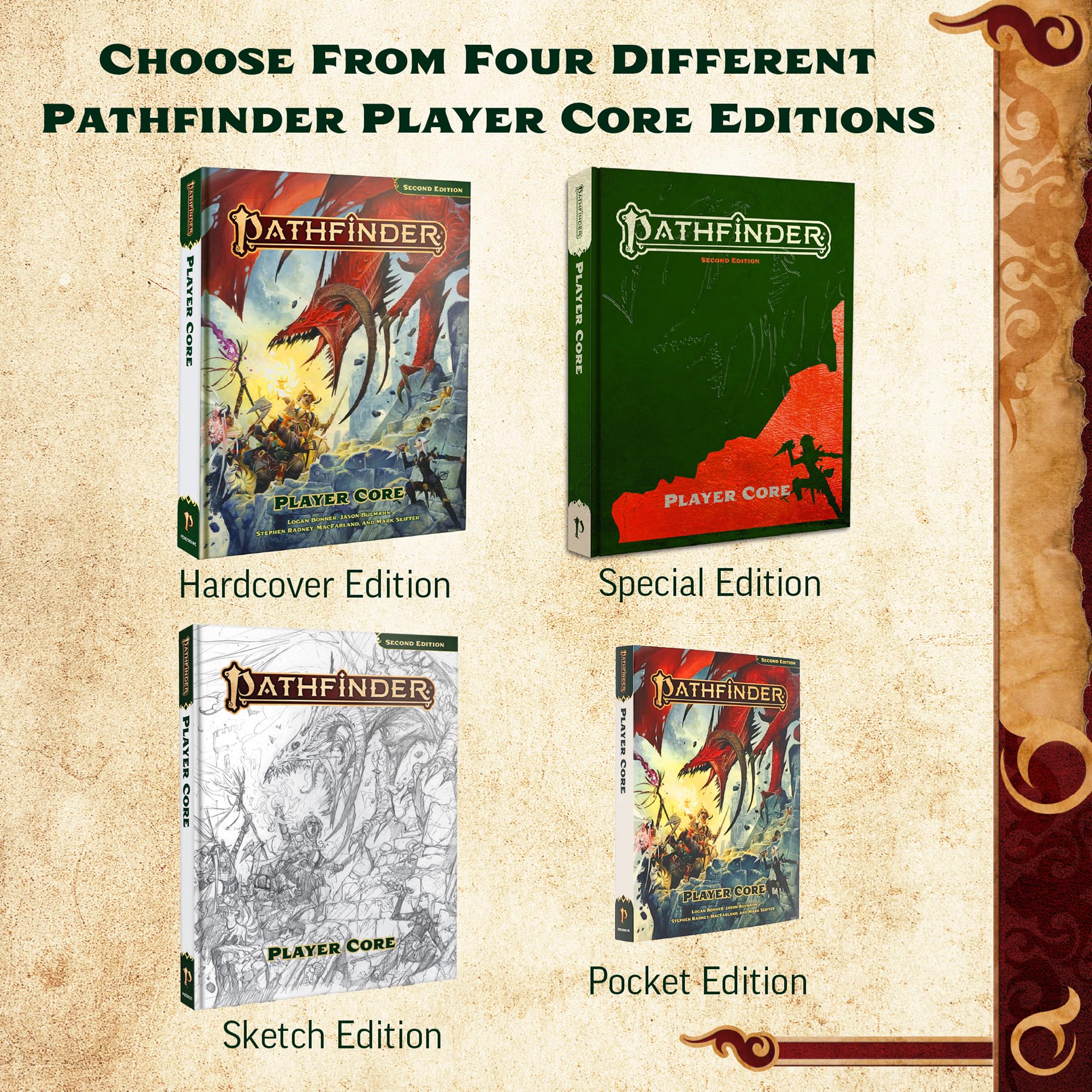 Pathfinder RPG: Pathfinder Player Core Pocket Edition (P2)