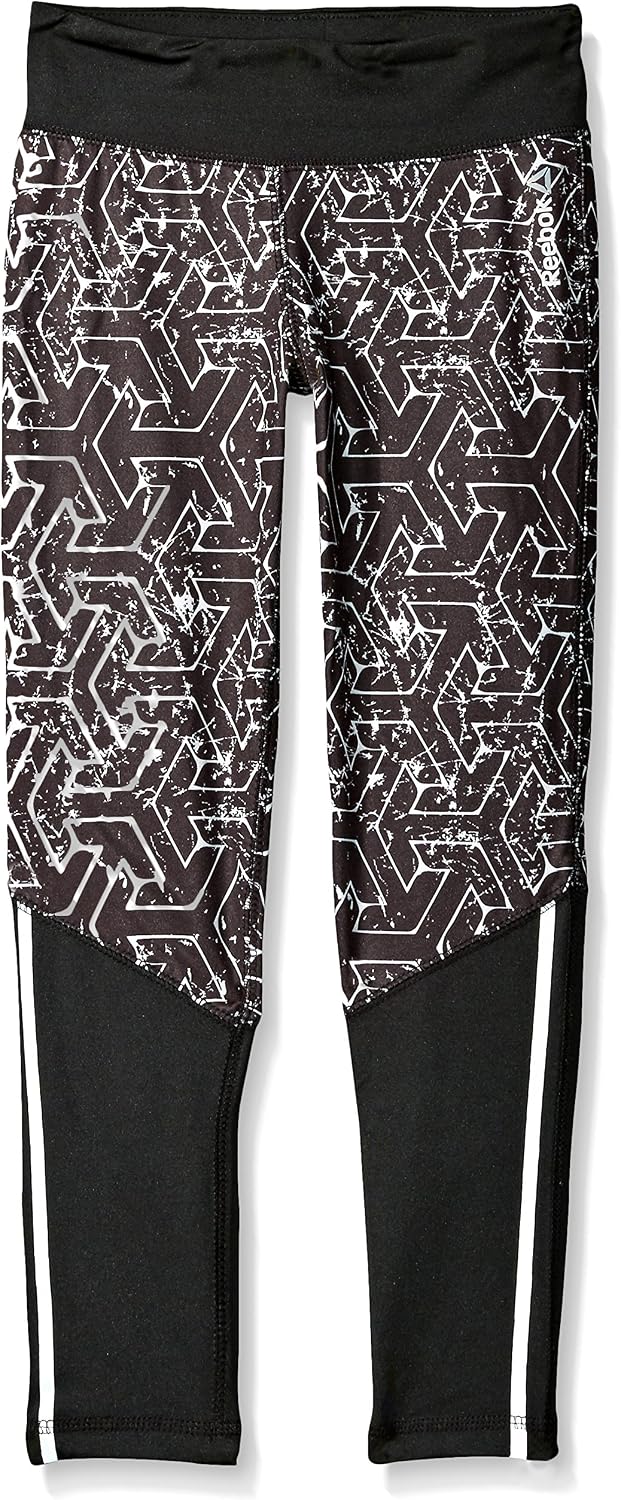Reebok Big Girls' Geo Reflect Legging