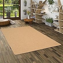 Snapstyle High-quality flat weave rug, nut made of 100% polypropylene, robust, durable and easy to clean, available in many colours and sizes, ideal for living room, dining room and hallway