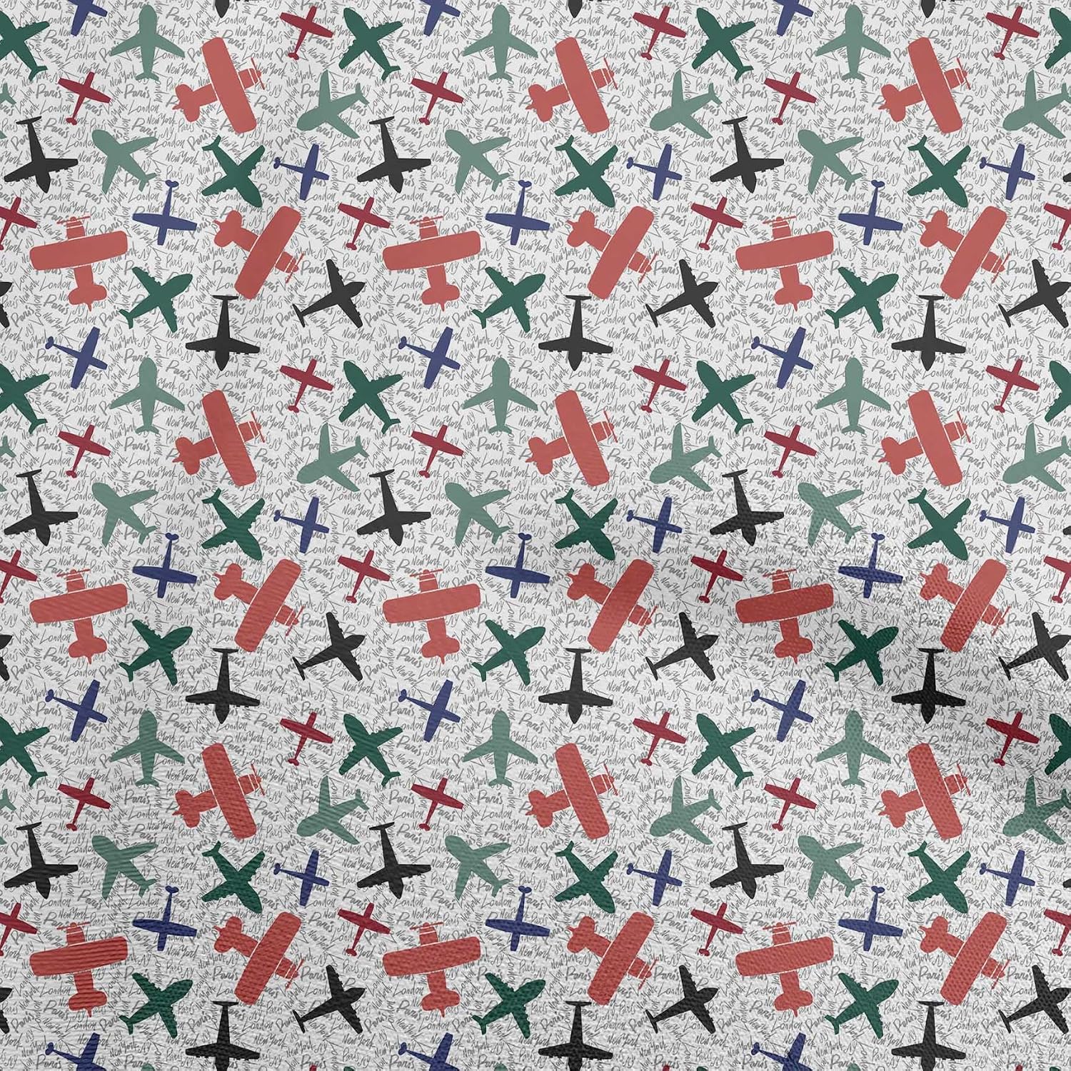 oneOone Viscose Chiffon Green Fabric Travel Fabric for Sewing Printed Craft Fabric By The Yard 42 Inch Wide