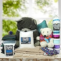 Vista 4 de Victory Pellets 25 libras – Gránulos de plástico hechos en Estados Unidos para slime, mantas pesadas, manualidades de felpa y proyectos