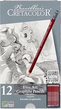 Cretacolor Fine Art Graphite Set, Set of 12
