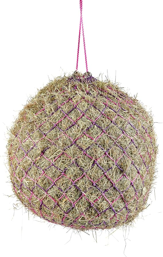 Shires Equestrian Deluxe Haynet (Purple/Pink)