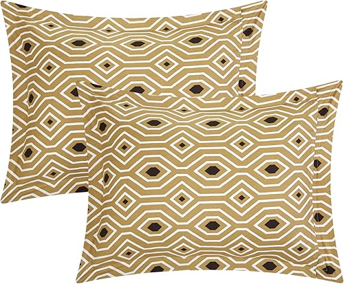 Miniatura 4 de Chic Home Jake - Juego de edredón de 10 piezas reversible, colección de hotel, bloques de color, patrón geométrico, ropa de cama en una bolsa,