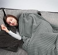 Vista 143 de Utopia Bedding Sage Green 100% Cotton Waffle Blanket 300 GSM [Full - 90x84 Inch] Soft Lightweight Breathable Bed Blanket for All Season