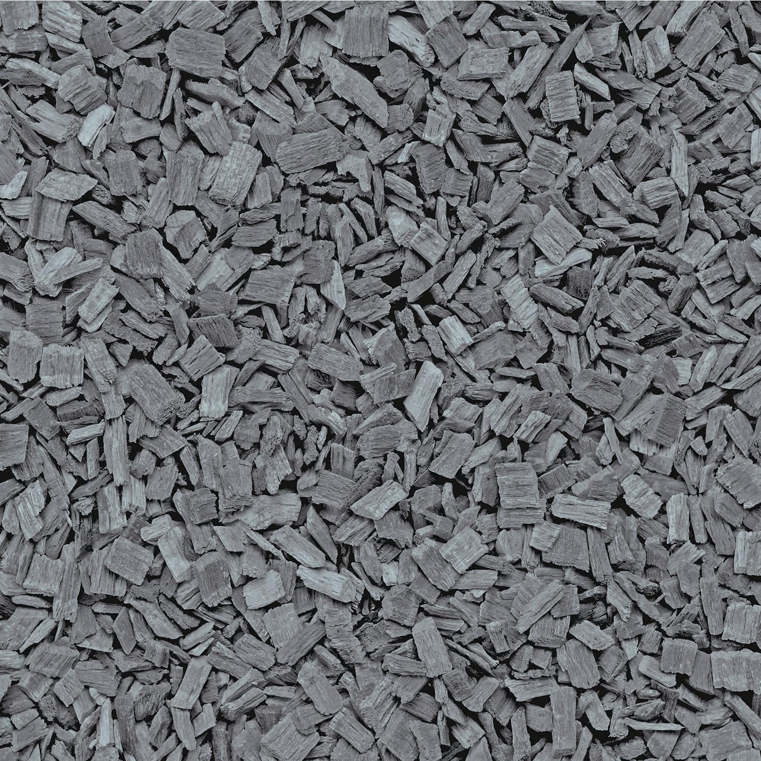 GALAMIO Holzhackschnitzel Grau Kiefer 5-60 mm- 720L (12 x 60L) - Farbiger, natürlicher Unkrautschutz