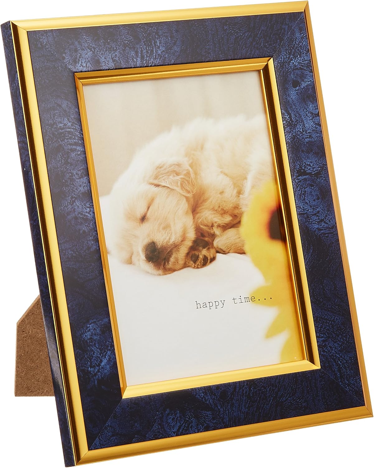 KING 74860 Photo Frame, Design Frame, L, Wood, Blue
