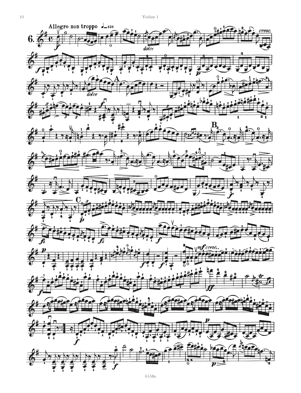 6 Duos Op. 39 for 2 Violins: Nos. 4-6 (Set of Parts) (Edition Peters, 2)      Paperback – April 1, 2022
