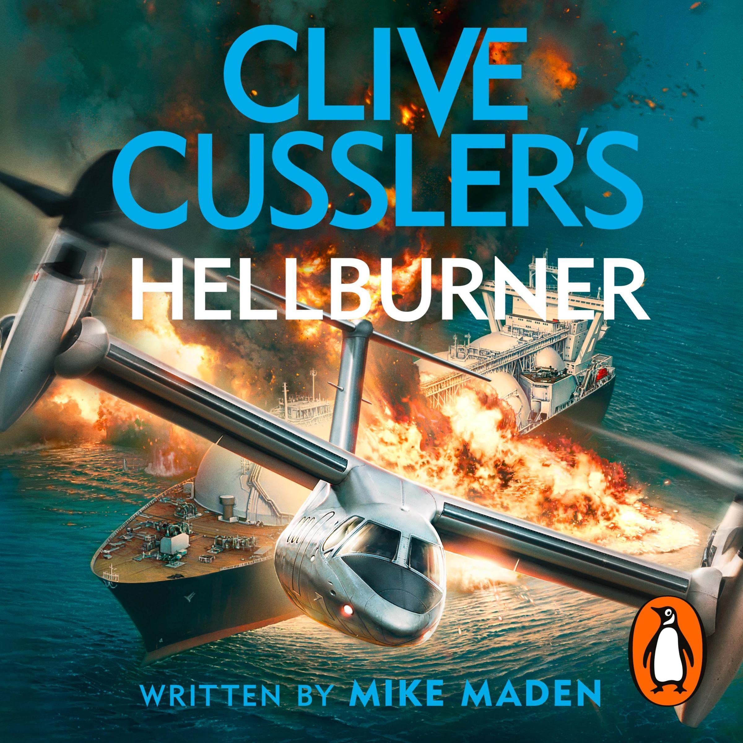 Cover art for Clive Cussler's Hellburner