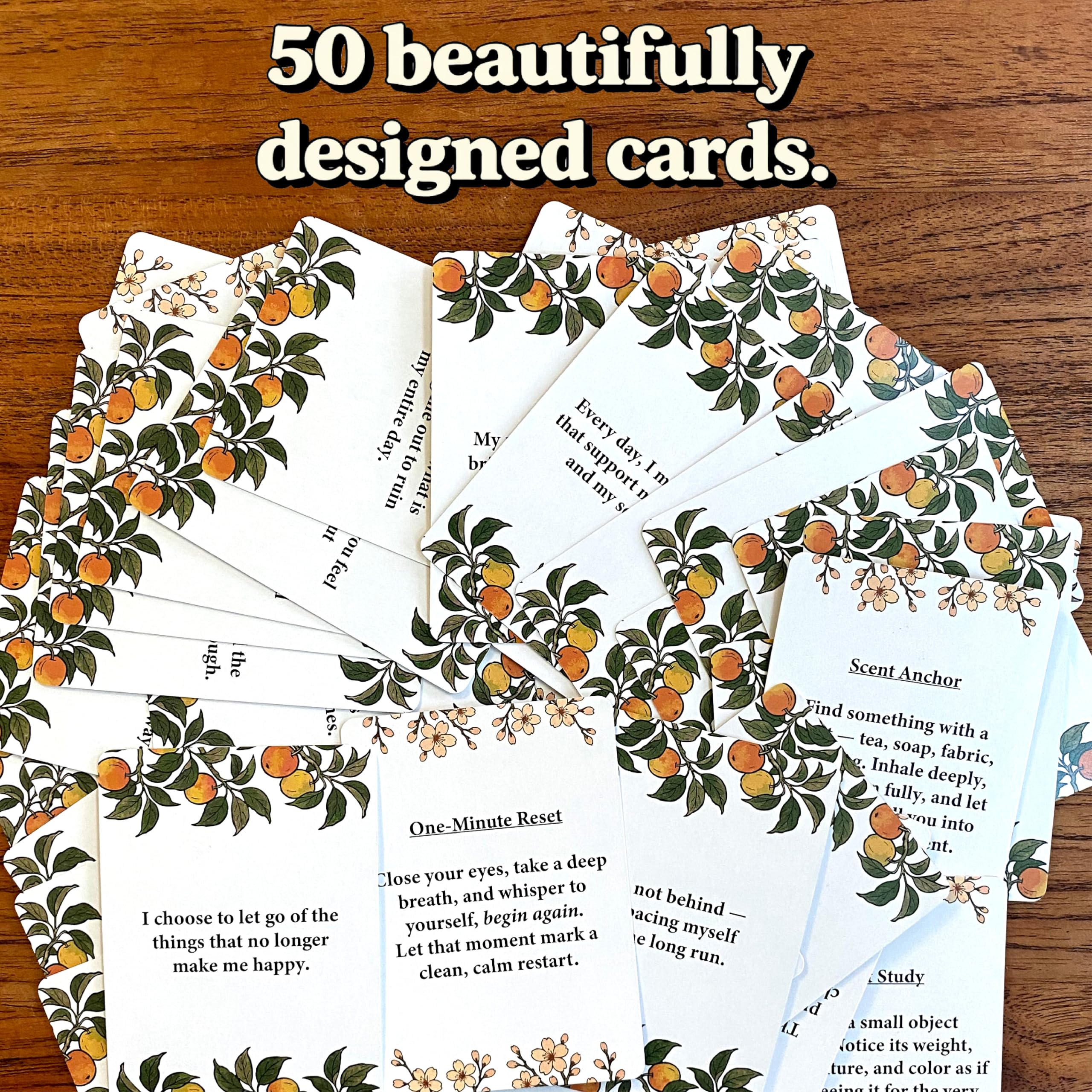 Positive Affirmations Cards For Women Who Do It All - Daily Affirmations & Mindfulness Exercises - Inspirational Gifts For Women - Positive Affirmations Cards & Stress Relief - 50 Prompts & Micro-Meditations