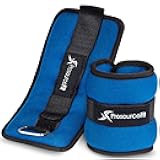 Ankle/Wrist and Arm/Leg Weights Set of 2, Adjustable Strap 1 lb-5 lb, Adjustable Weight 15 lb, 10 lb, 7 lb for Men and Women