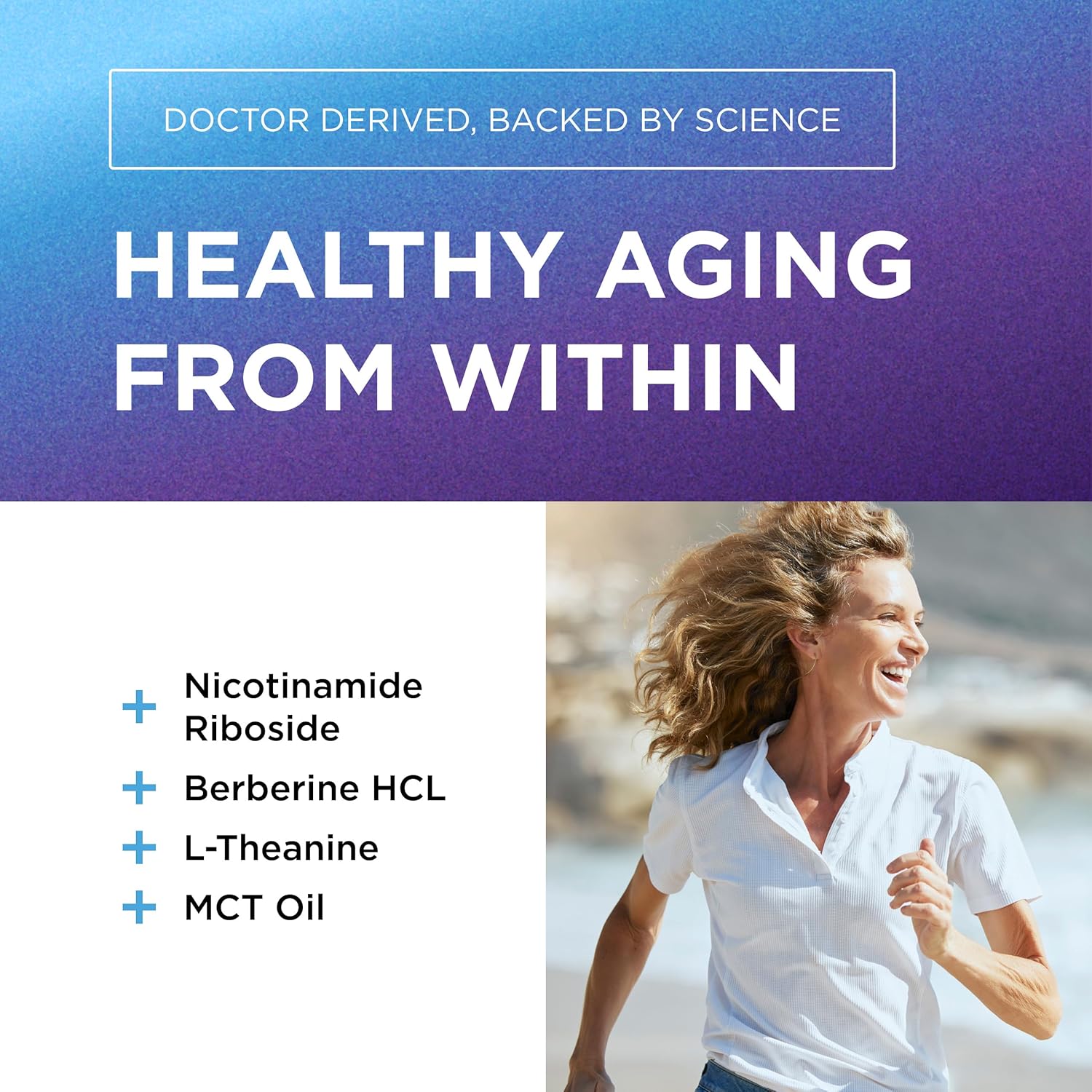 DR. EMIL NUTRITION NAD+ Boost - Nicotinamide Riboside Supplement for Longevity, Healthy Aging & Cellular Regeneration - NAD Supplement with with Berberine, L-Theanine & Niacin Twin Pack