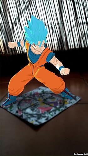 [AR] Goku SSJ Blue Virtual Action Figure!