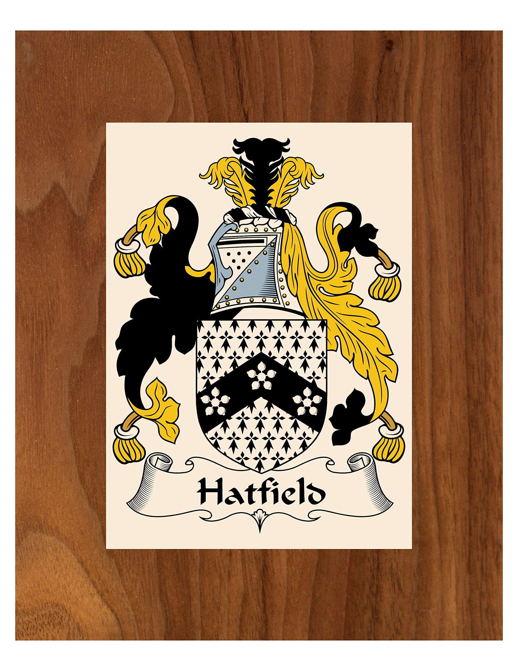 Amazon.com: Carpe Diem Designs Hatfield Coat of Arms/Hatfield