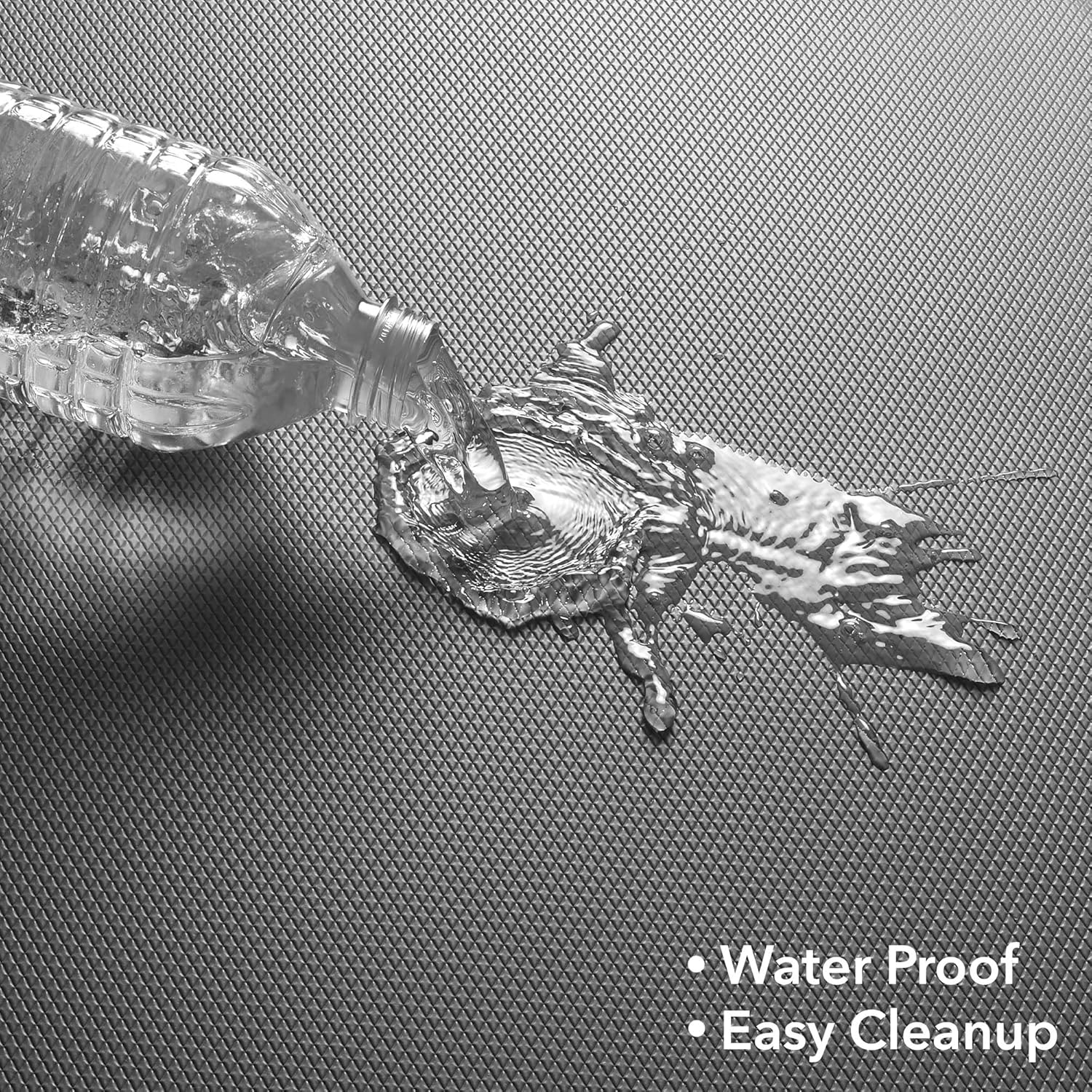 Made Medical 73" x 24" Bedside Non-Slip Fall Mat for Elderly - Fall Prevention Anti-Skid Pad with Beveled Edge Anti-Fatigue Floor Mat, Gray