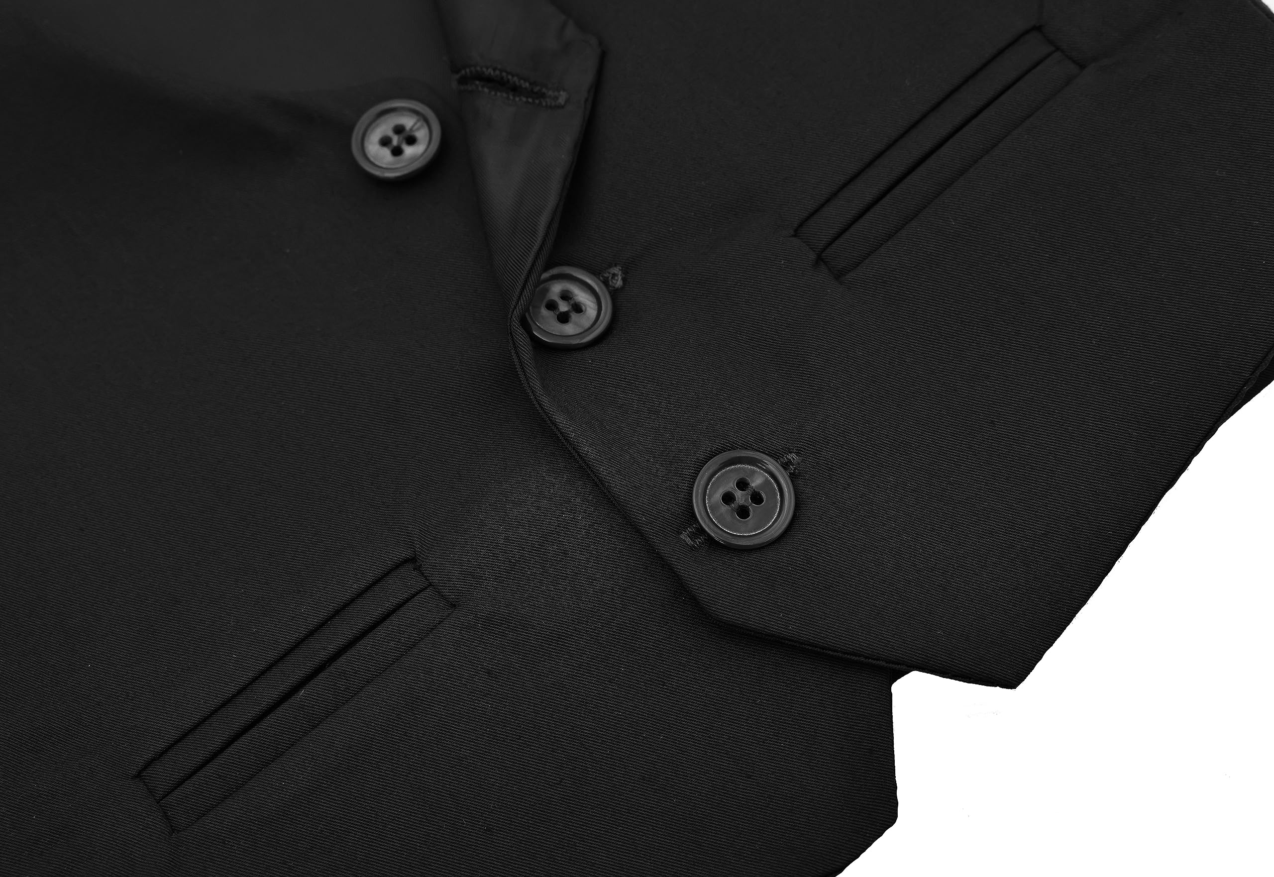 Lilax Conjunto de traje formal de 5 piezas para niños