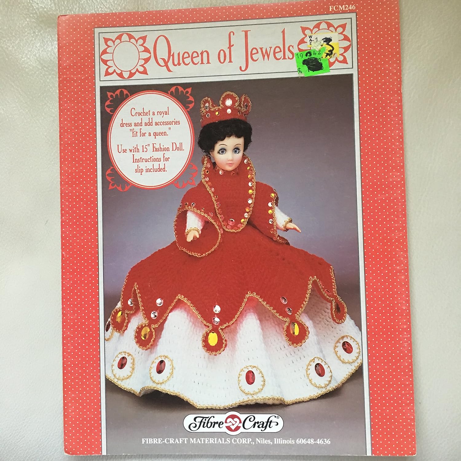Queen of Jewels, Vintage, FCM246, FibreCraft Materials