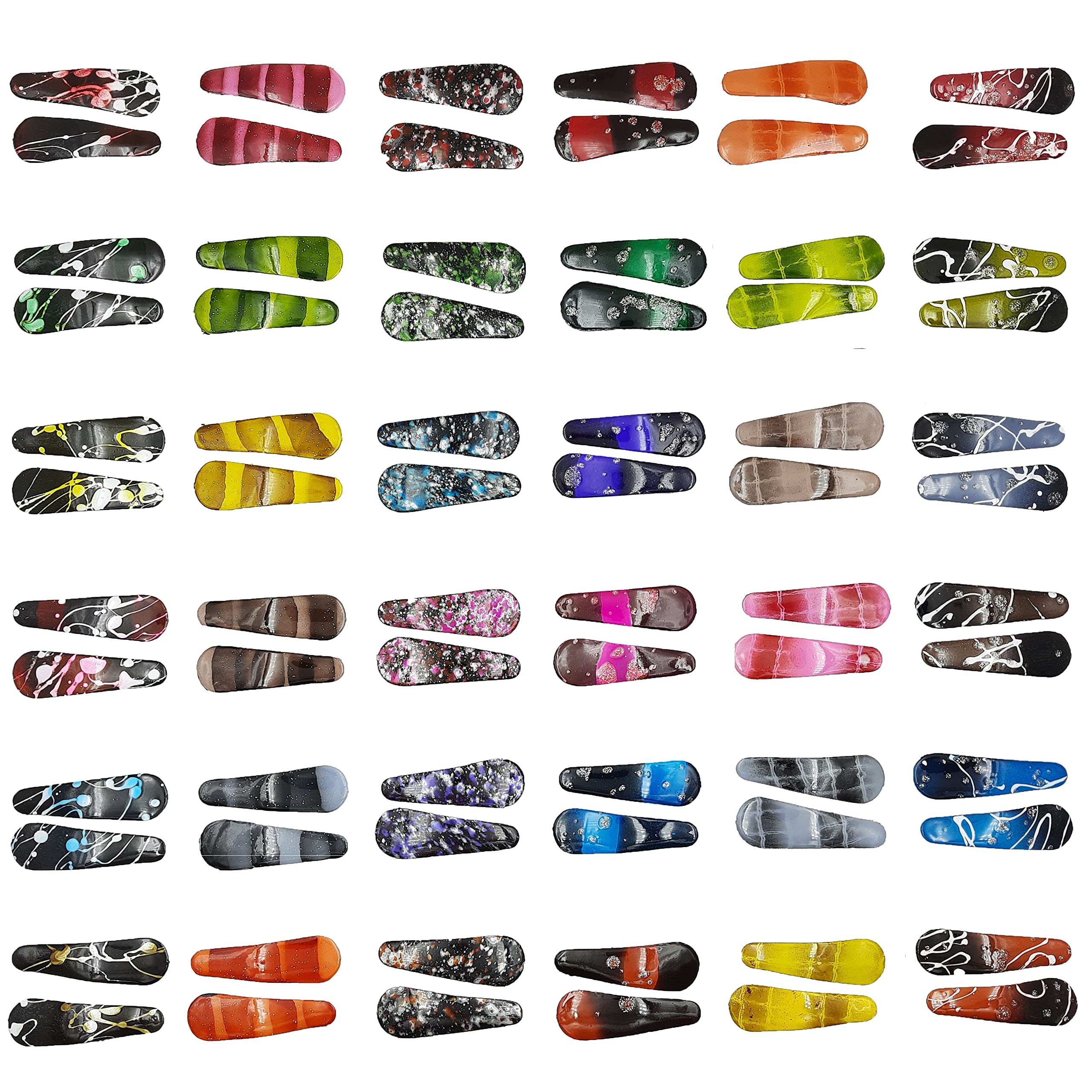 See full amazon price history chart for Karki Fusion 36 pair Colorful Multi print Hair Clips TicTac Hair Pins Hair Accessories for Kids, Girls & Toddler (Pack of 36) Karki Fusion 36 pair Colorful Multi print Hair Clips TicTac Hair Pins Hair Accessories for Kids, Girls & Toddler (Pack of 36) (B097C64V7J) Amazon Price History, Amazon Price Tracker