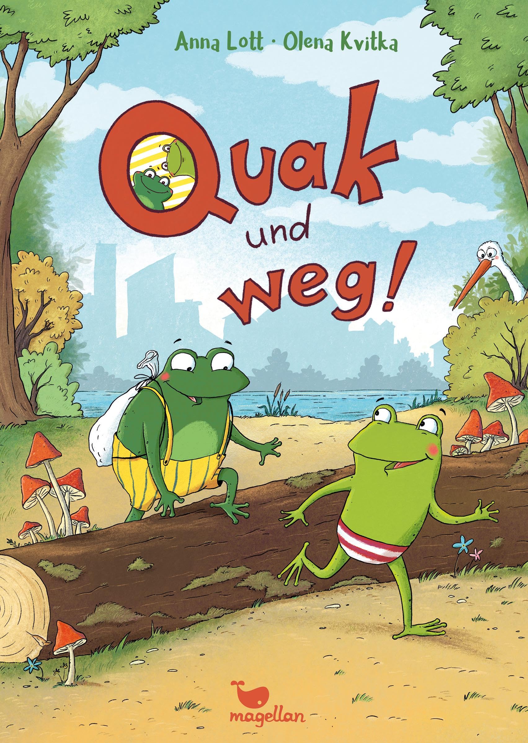 Quak und weg!: Ein Vorlesebuch für Kinder ab 5 Jahren