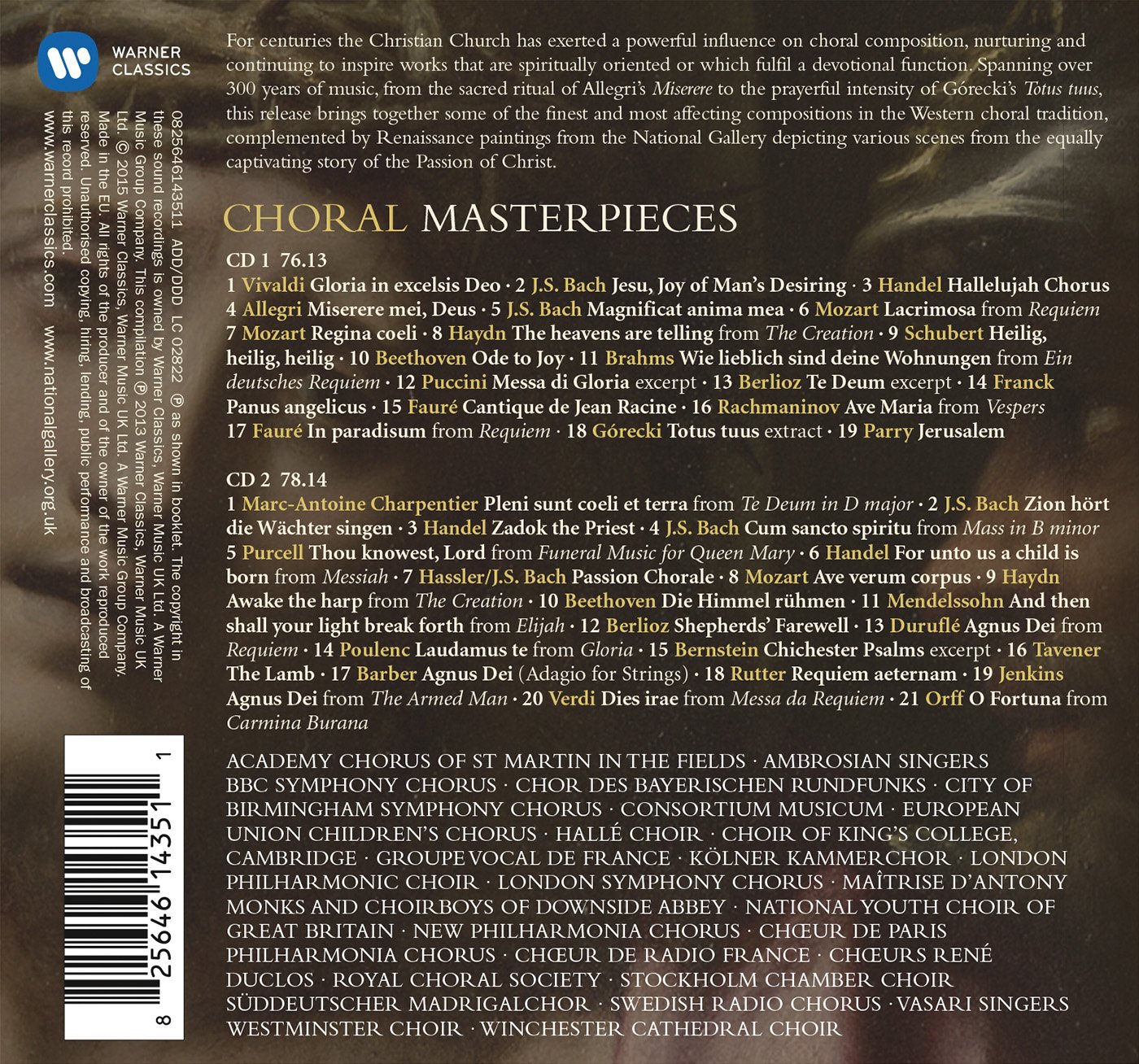 Choral Masterpieces (Chorwerke)