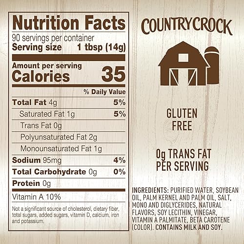 Miniatura 2 de Country Crock, Mantequilla ligera para untar, 45 oz