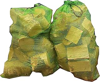 20kg Bits and Bobs of Mixed Hardwood Logs Under 20cm Long Kiln Dried Ready to Burn for Small stoves chimineas fire pits stoves Pizza ovens (2 Nets)