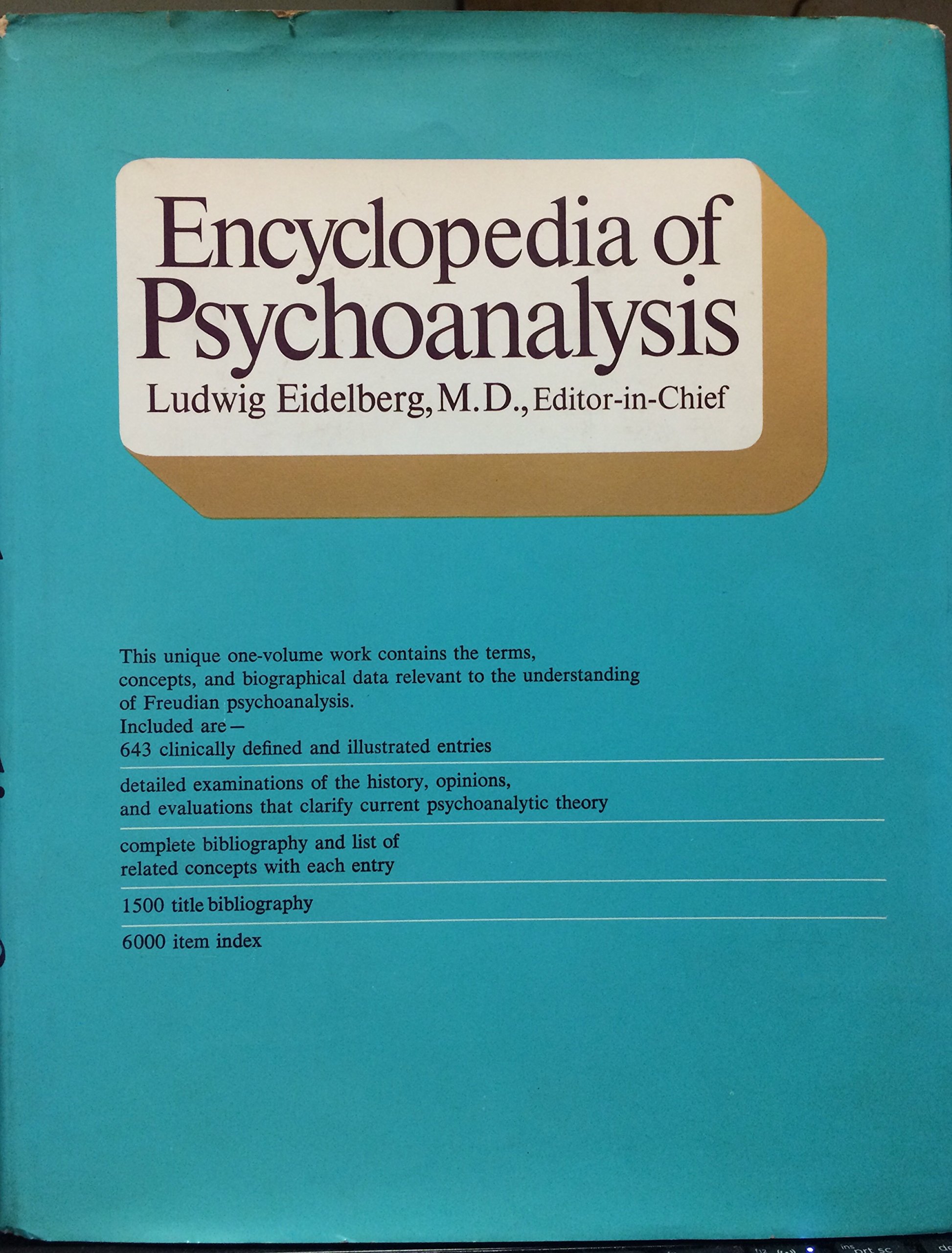 Encyclopaedia of Psychoanalysis