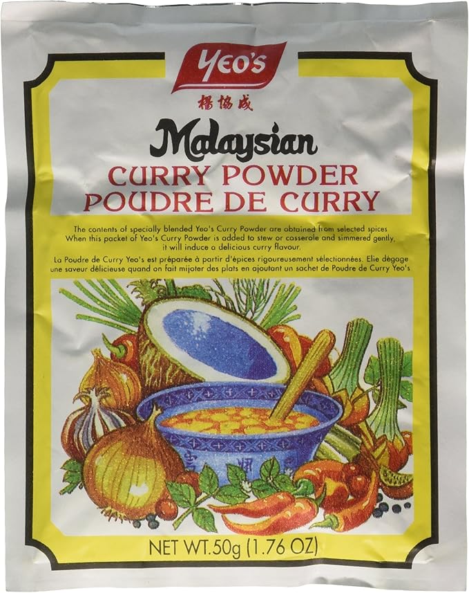 Yeo's Malaysian Curry Powder 50G Amazon.co.uk Grocery
