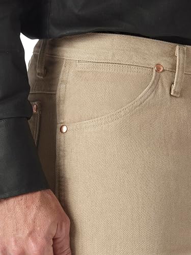 Wrangler Jean Slim pour Homme Coupe Cowboy Slim fit, Bronzage prélavé., 29 W/34 L - 5
