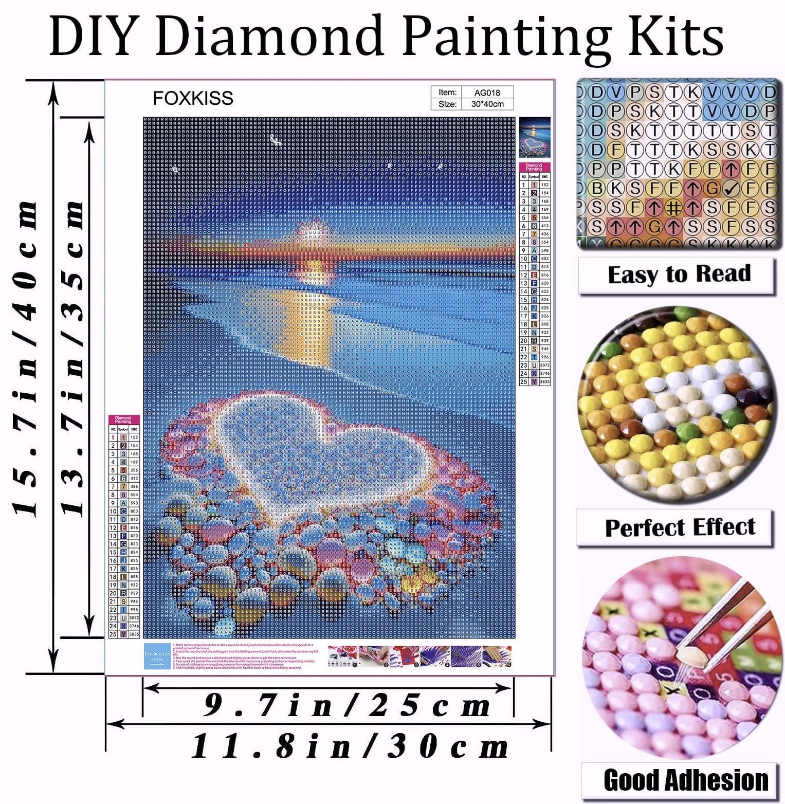 diamant schilderen diamant 5d diamant borduren Grote steen aan zee kopen vanaf een prijs van 4