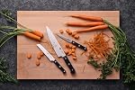 ZWILLING Gourmet 7-Piece Self Sharpening Block Set | Set Contains : 4" Paring | 6" Utility | 5" Tomato/Utility | 8" Bread | 8" Chef | Twin L Multi-Purpose Scissors