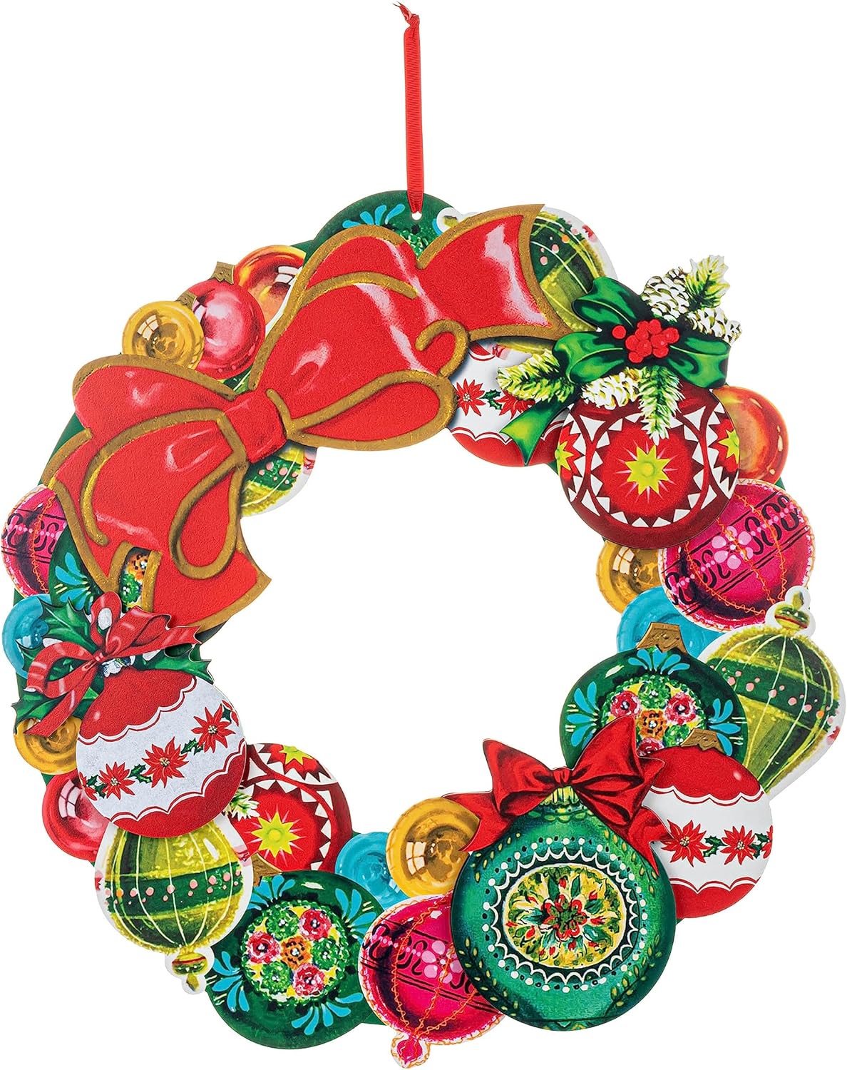 Mr. Christmas 18" Vintage Ornament Wreath