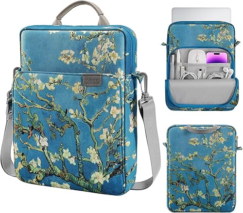 Vista 126 de MoKo Funda para tablet de 9 a 11 pulgadas, con asa para el hombro, se adapta a iPad Air M3 de 11 pulgadas, iPad A16 2025, Pro de 11 pulgadas, iPad