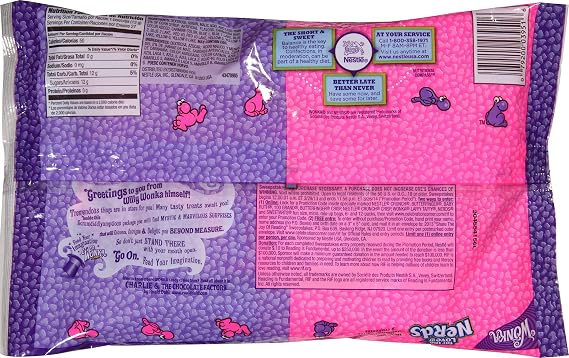 Nerds Grape & Strawberry, 10 oz Bag