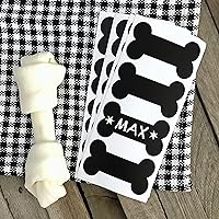 Vista 6 de Dog Bone - Etiquetas de vinilo para pizarra (60 unidades)