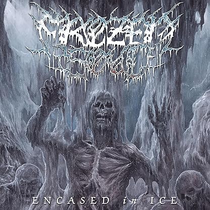 ENCASED IN ICE - EP (RE-ISSUE 2021/BLACK ICE VINYL/POSTER) por Frozen Soul — capa do álbum