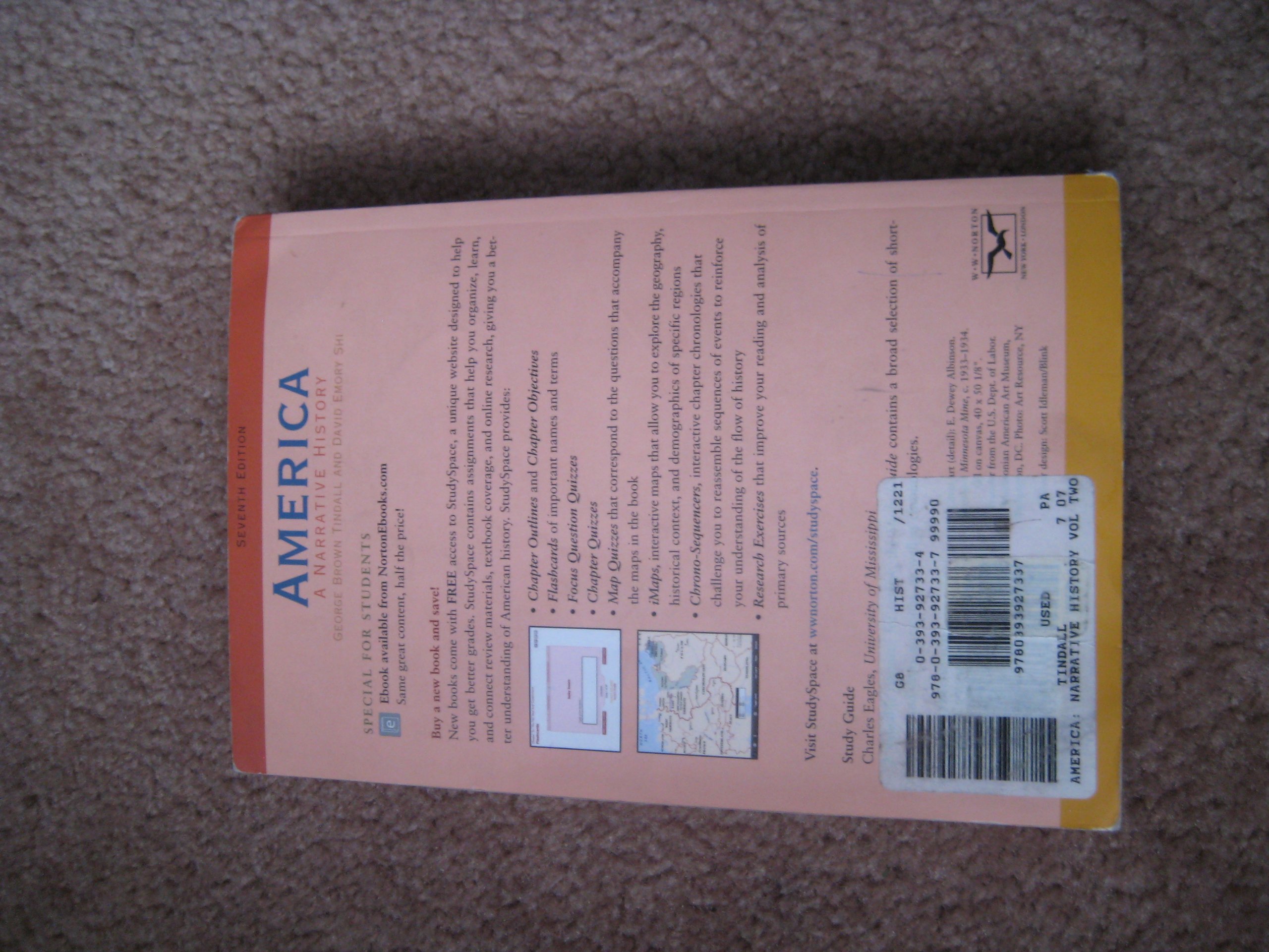 America: A Narrative History (Seventh Edition) (Vol. 2) - Image 2