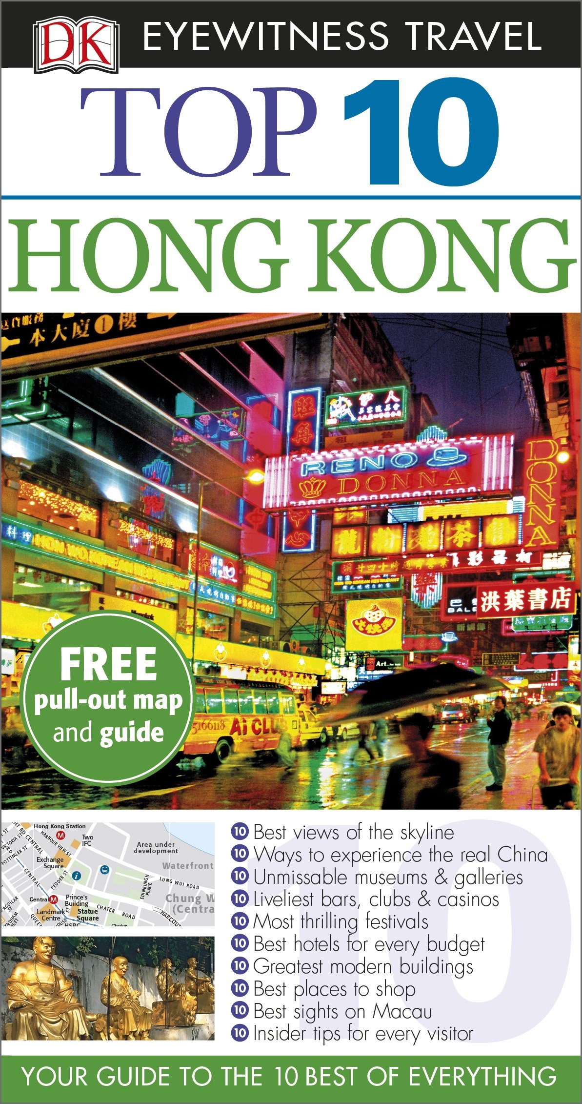 DK Eyewitness Top 10 Travel Guide Hong Kong