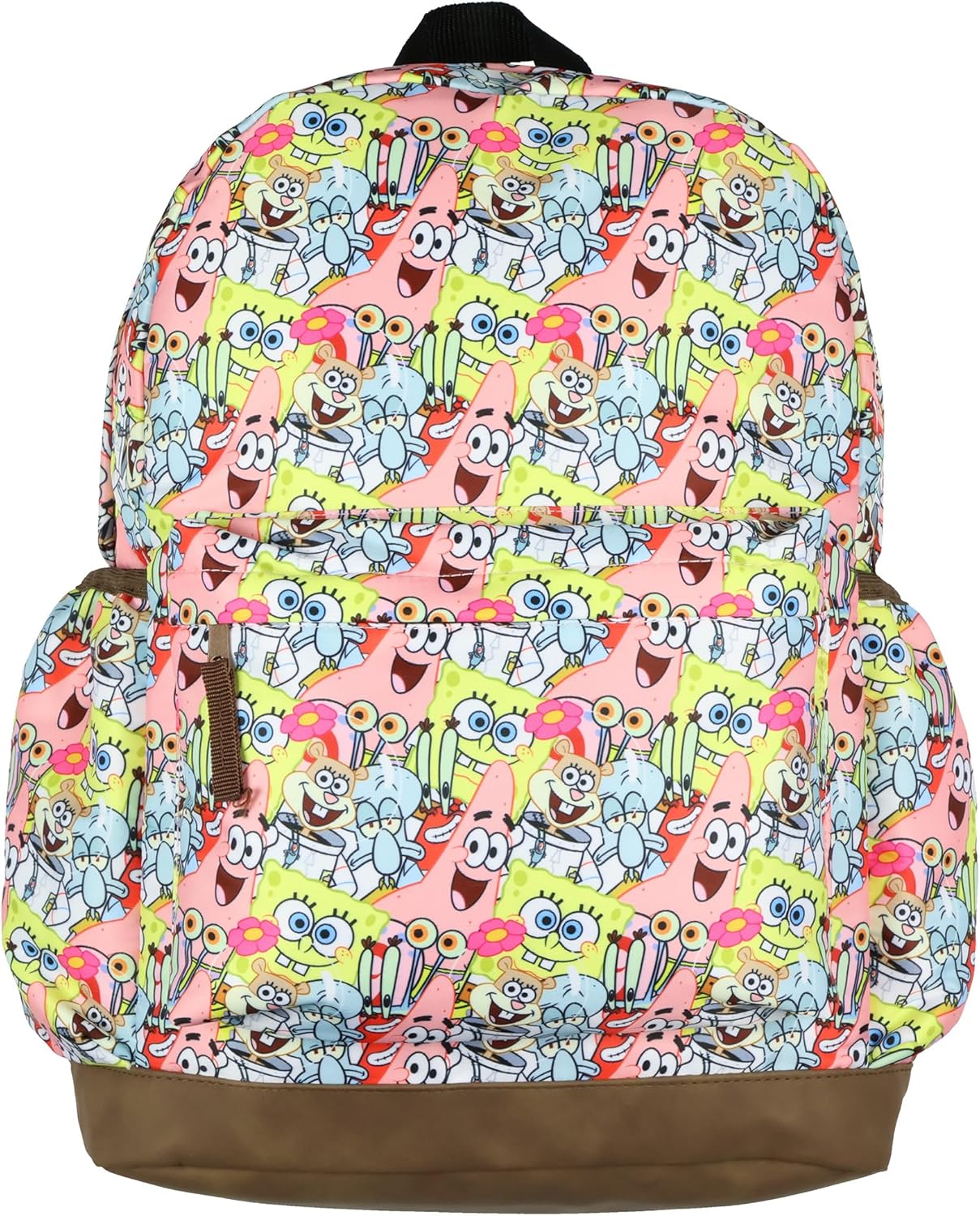 Spongebob SquarePants Backpack Patrick Squidward Character Collage Tech Laptop Sleeve Book Bag 16"