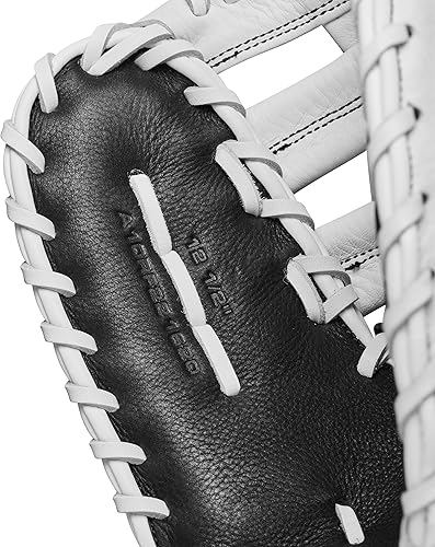 Miniatura 8 de WILSON 2024 A1000 1620 12.5" Fastpitch Softbol Primera Base Mitt - NegroBlancoPlata