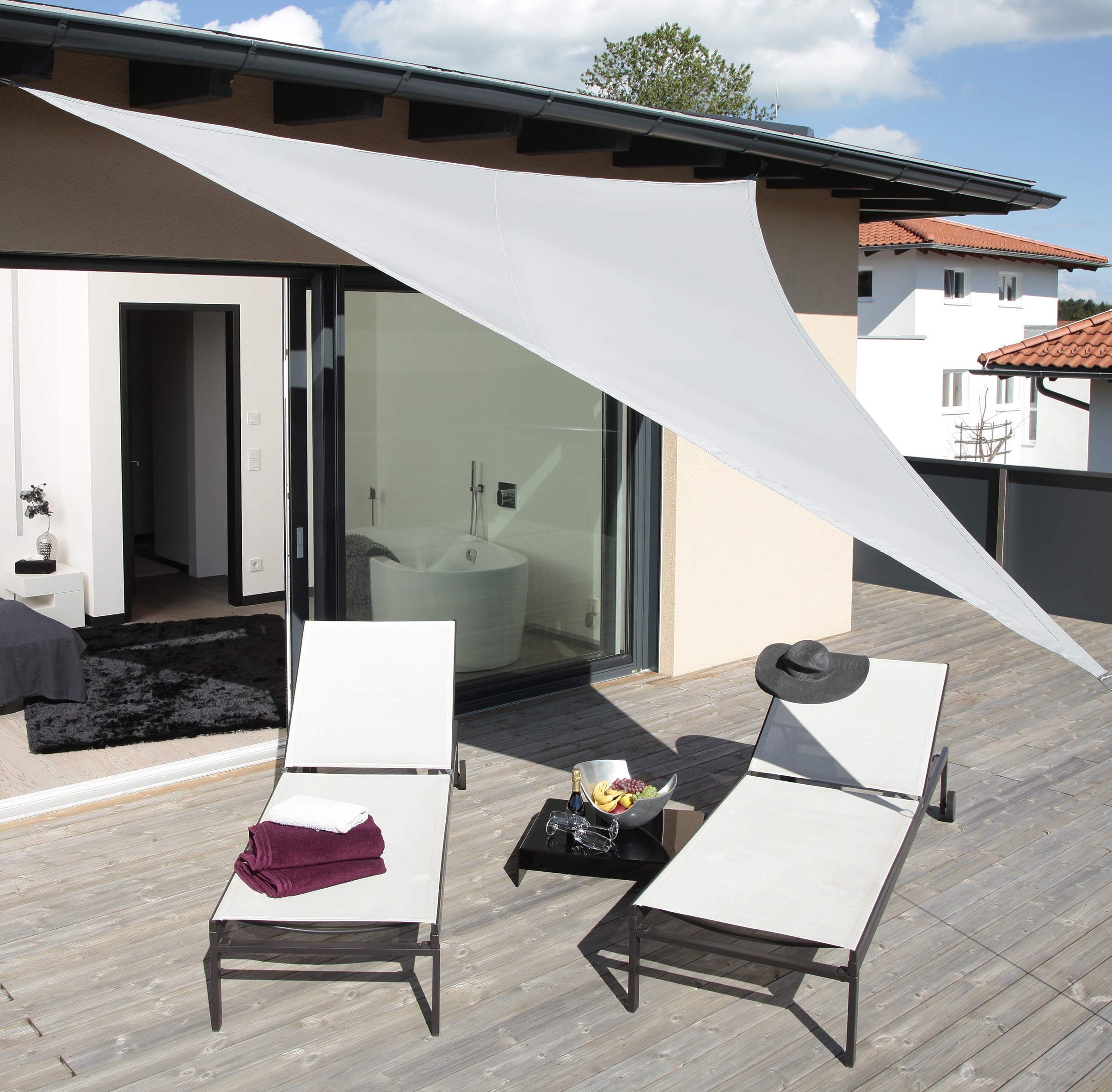 sonnensegel riviera Windhager SunSail Riviera, Sonnensegel, Sonnenschutz, UV-Schutz, witterungsbeständig, wasserabweisend, Dreieck 3, 6 x 3,6 m (gleichschenkelig) Kriterien beim Kauf eines Ride Range - <40 Miles Größe:EU46
