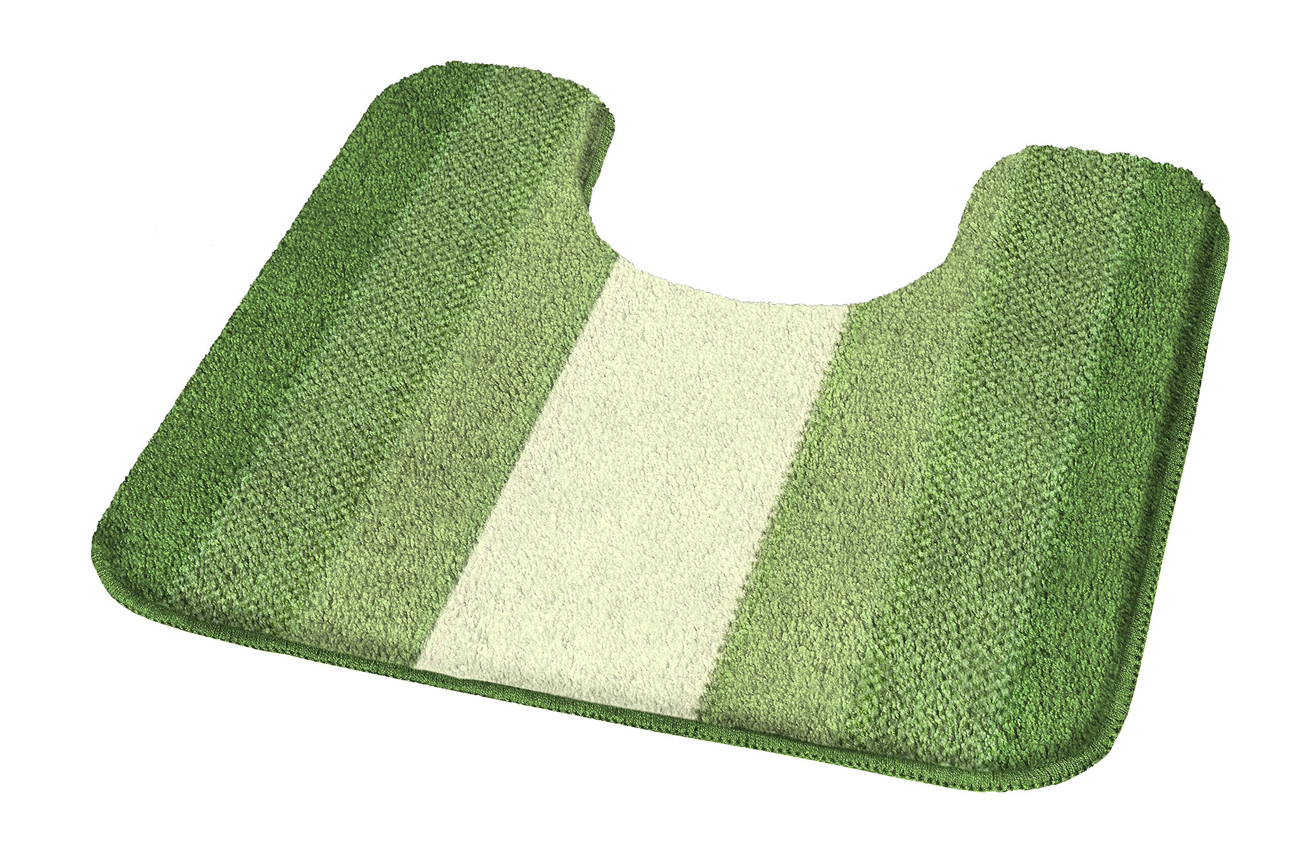 Tapis de bain Girona vert 55x65 cm Kleine Wolke en polyacrylique