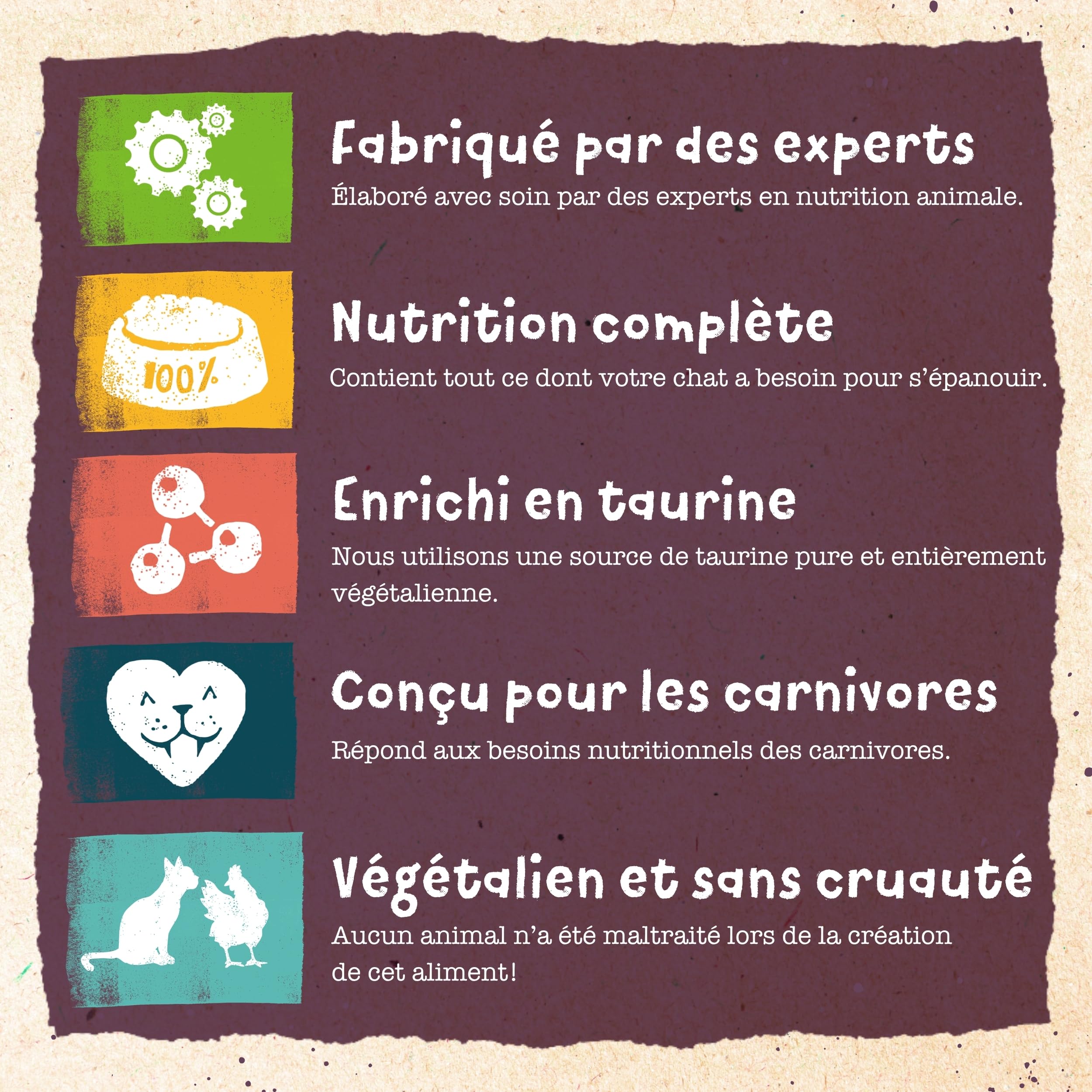 Benevo Végétaliennes Nourriture pour Chats 10kg - Vollständiges Alimentation sèche, Hypoallergénique