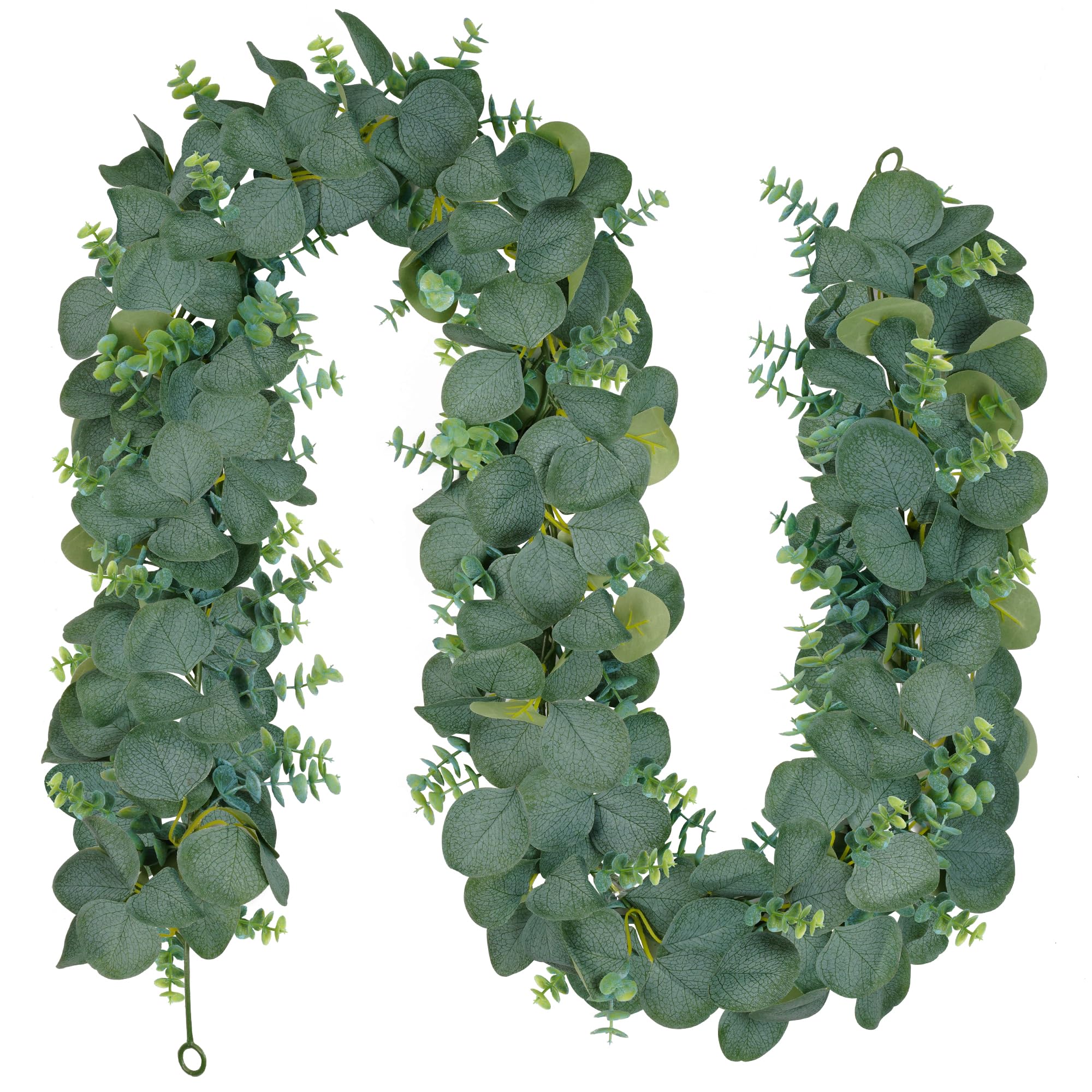 Vlorart Eukalyptus-Girlande, 1,7 m, 2 Stück