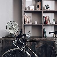 Vista 12 de Vornado Silver Swan - Ventilador oscilante vintage, níquel cepillado